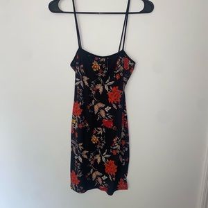 Floral mini dress
